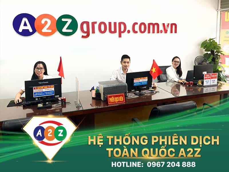 Văn phòng phiên dịch a2zgroup